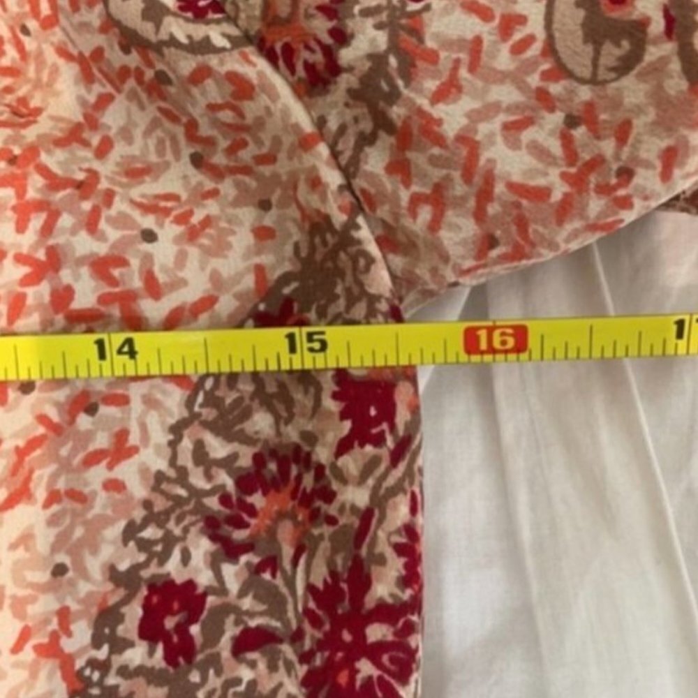 Madewell Silk Off the Shoulder Paisley Dress - Picture 11 of 12